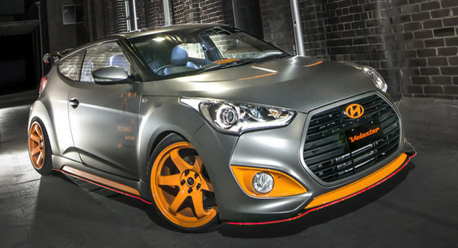  Hyundai Debuts Veloster Street Concept at 2012 Australian Motor Show