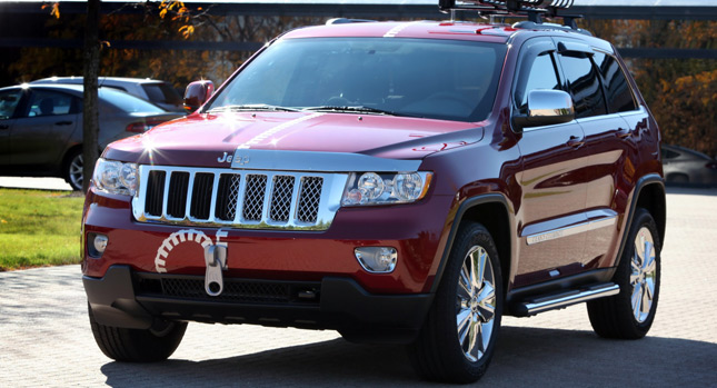  Two Face Jeep Grand Cherokee Study has a Split Styling personality