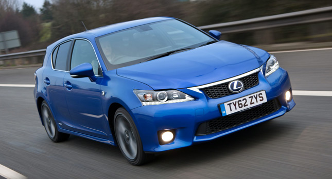  2013 Lexus CT 200h Gains New 87g/km CO2 Base Model and Added Features in the UK