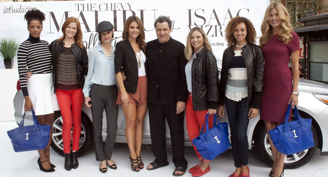  Fashion Designer Isaac Mizrahi Releases Women's Collection Inspired by 2013 Chevrolet Malibu