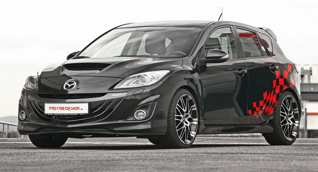  MR Car Design Wrenches Out an Extra 50hp from Mazda3 MPS Hot Hatch