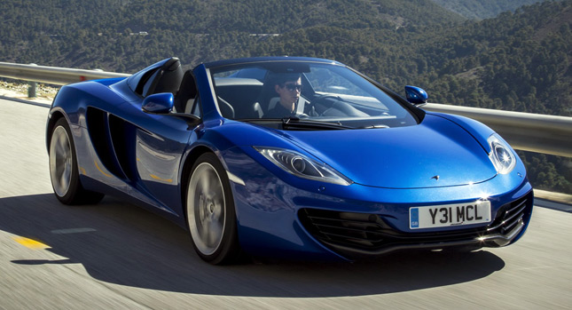  McLaren Unleashes 72 Photos and Full Specs of New MP4-12C Spider