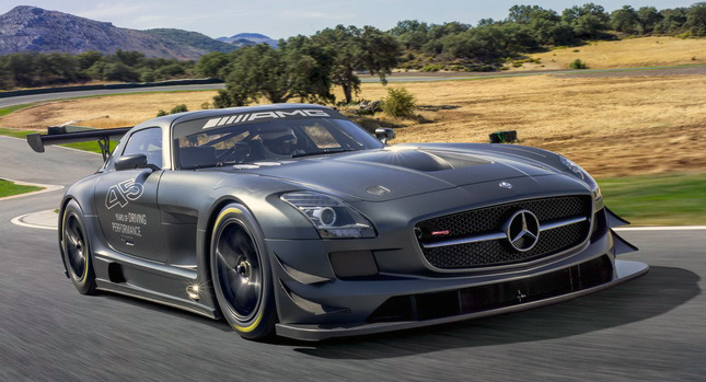  Mercedes-Benz SLS AMG GT3 “45th Anniversary” is a Limited Edition Aimed at Racing Car Collectors