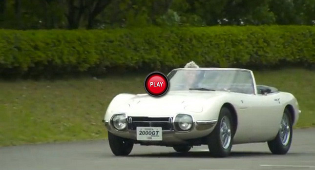  You Only Drive Twice: Jay Leno Sits Behind the Wheel of 007’s 1966 Toyota 2000GT Convertible