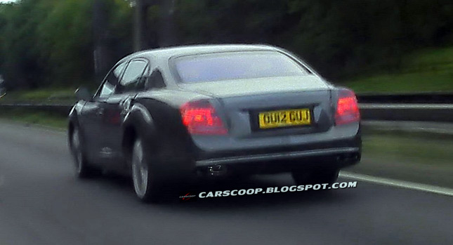  U Spy: A 2014 Bentley Continental Flying Spur in a Mercedes-Benz S-Class Costume