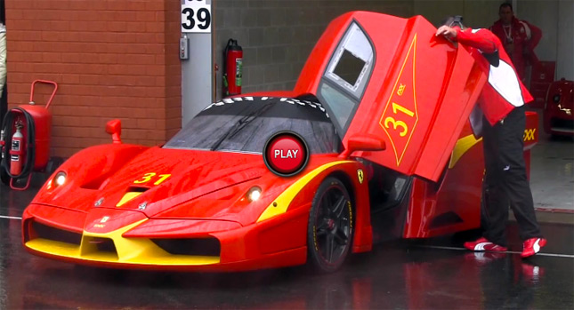  Ferrari Navigator Pissed Off at FXX Driver and he Shows it