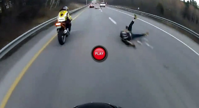  You Won't Believe it at First, But the Rider Made it Out Almost Unhurt in this Incident