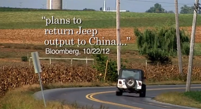  Sergio Marchionne and Obama's Campaign Rebuke Romney's Jeep to China Accusations