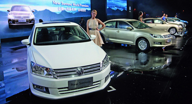  VW Launches Second Generation of Santana Sedan in China After 30 Years!