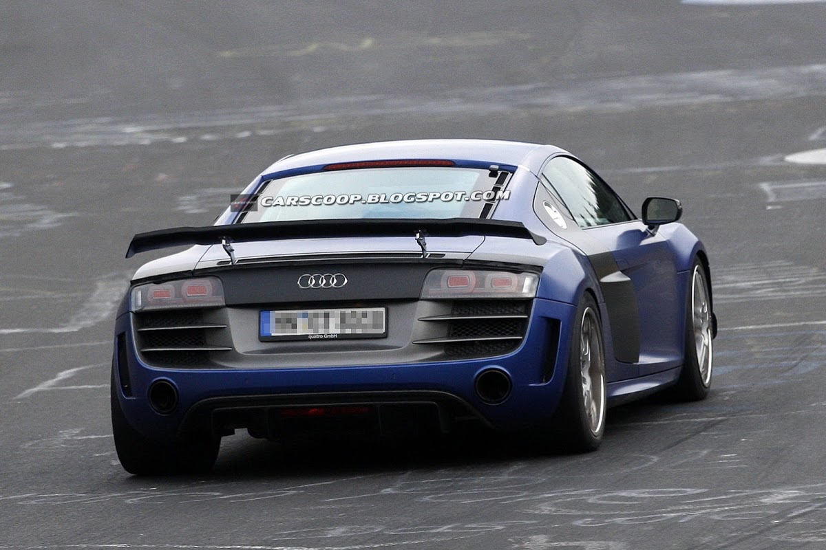 Scoop: What's Audi Doing with This Modified R8 GT on the Nürburgring ...