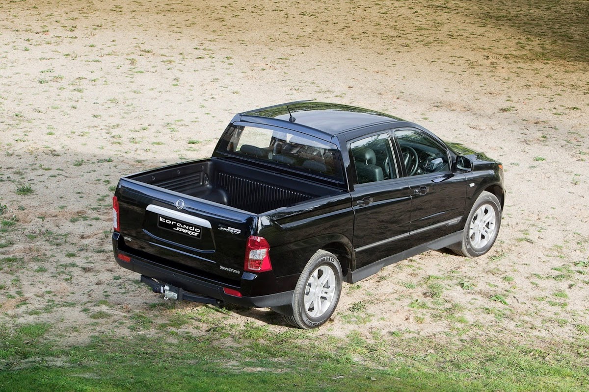 New SsangYong Korando Sports Pickup TruckSUV Hybrid Priced from £