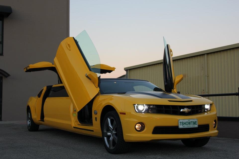 Chevrolet Camaro Bumblebee Transmogrifies Into a Stretch Limo [w/Videos] |  Carscoops