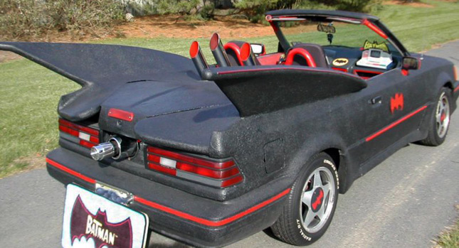  For Sale: A Ford Escort-Based Tribute to the 1966 Batmobile, Atomic Batteries Not Included