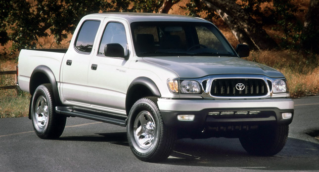  Toyota Issues Recall for 2001-2004MY Tacoma Pickup Trucks to Fix Spare Tire Holder