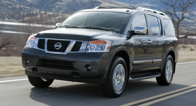 Equipment Upgrades and Price Increase for 2013 Nissan Armada SUV