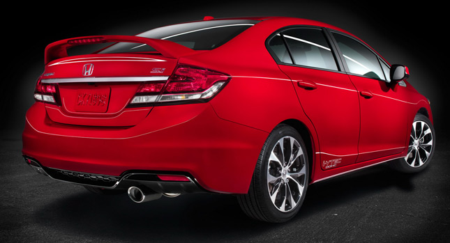  First Look at 2013 Honda Civic Sedan’s Interior and Si Sports Edition