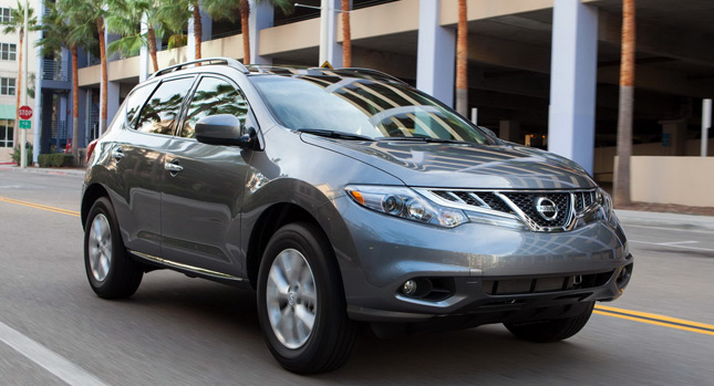  2013 Nissan Murano Gains New Value Package, Extra Features and Colors, but Nothing More