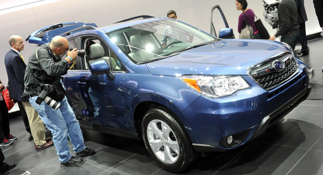  2014 Subaru Forester Lands at the LA Auto Show [104 Photos and Videos]
