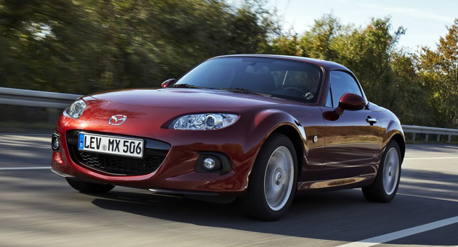  Mazda Launches Subtly Revamped MX-5 Roadster and Roadster Coupe in Europe [61 Photos]