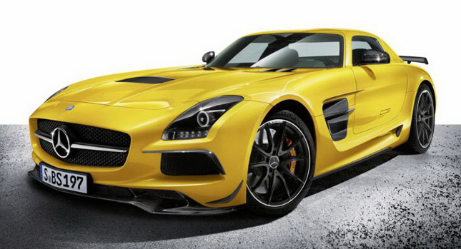  First Pictures of Mercedes-Benz's Hardcore SLS AMG Black Series