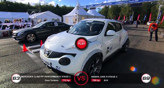  Watch a DIY Nissan Juke R from Russia Hit the 1/4 Mile in 10.48"