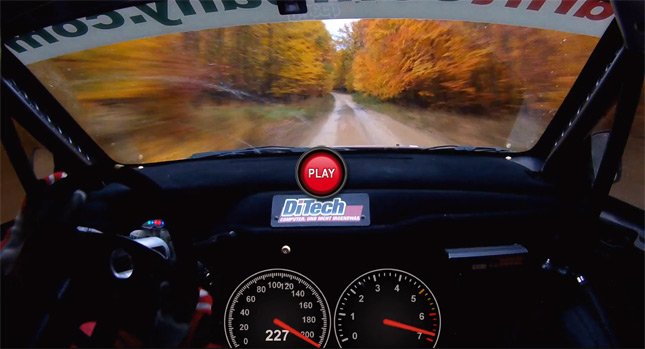  Watch a Rally Driver Reach Speeds of up to 227km/h – 141MPH in a Forest