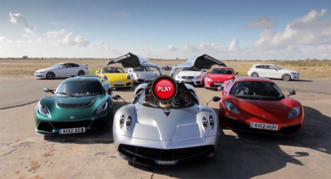  Evo Performance Car of the Year 2012: The Track Battle Video