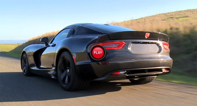  Fresh Footage of New 2013 SRT Viper V10 and 2013 Dodge Charger Daytona