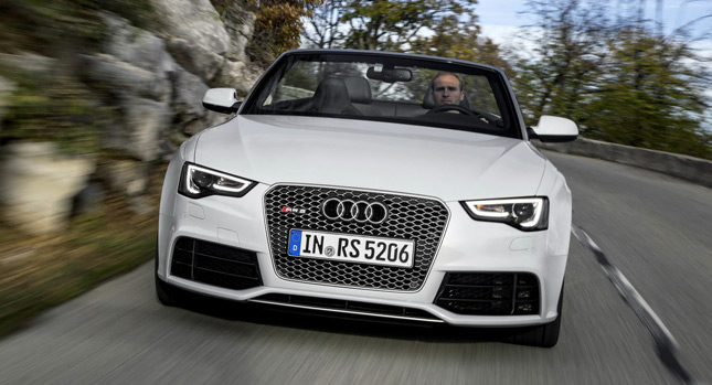  New Gallery and Driving Footage of 2013 Audi RS5 Cabriolet