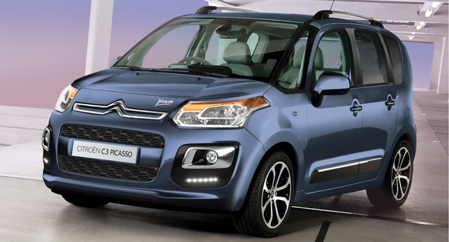  2013 Citroën C3 Picasso Shows its New Face in Britain, Priced from £12,995