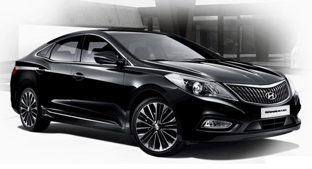  Updated 2013 Hyundai Grandeur aka Azera gets New Grillz in South Korea