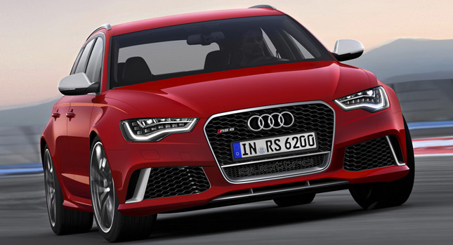  First Official Photos of All-New 2014 Audi RS6 Avant Powered by a 552HP Bi-Turbo V8