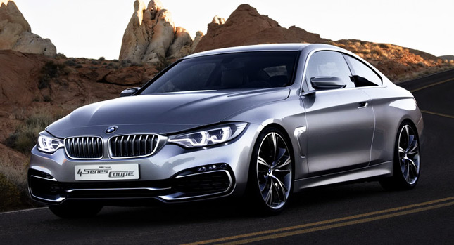  BMW's Sexy 4-Series Coupe Concept Officially Unveiled Before Detroit Auto Show [61 Photos]