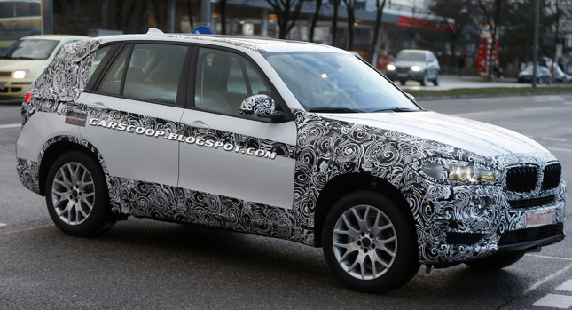  Most Revealing Spy Shots of 2014 BMW X5 SUV Yet