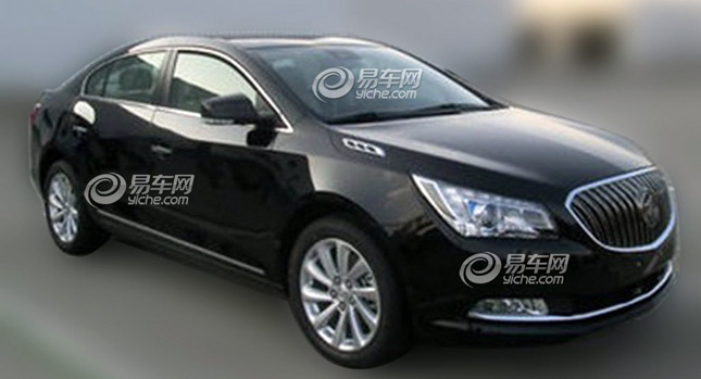 Spy Shots: This is the Revamped 2014 Buick LaCrosse Sedan | Carscoops