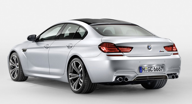  Official Images of the New BMW M6 Gran Coupe Leak on the Web