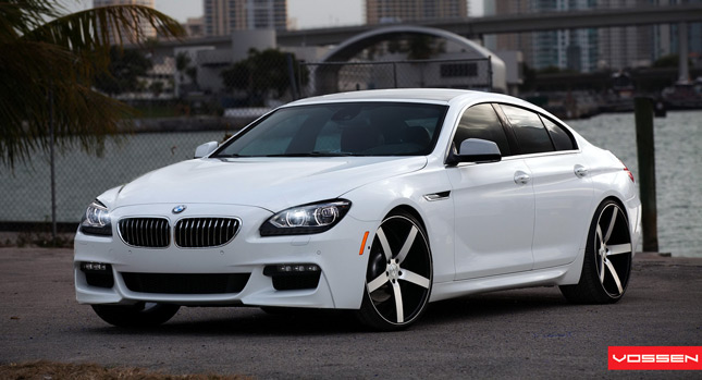  BMW 6-Series Gran Coupe with M Sport Package Vossen-ed Up