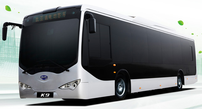  China's BYD Wants to Build All-Electric Busses in the U.S.