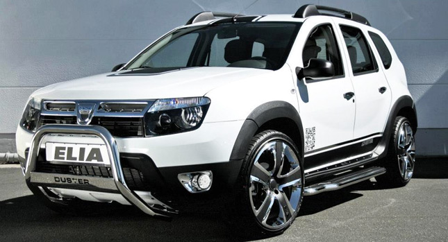  Elia Brings in the Bling to Dacia Duster SUV