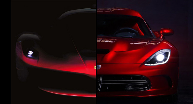  Does the Ferrari F150's Front End Remind You of the SRT Viper?