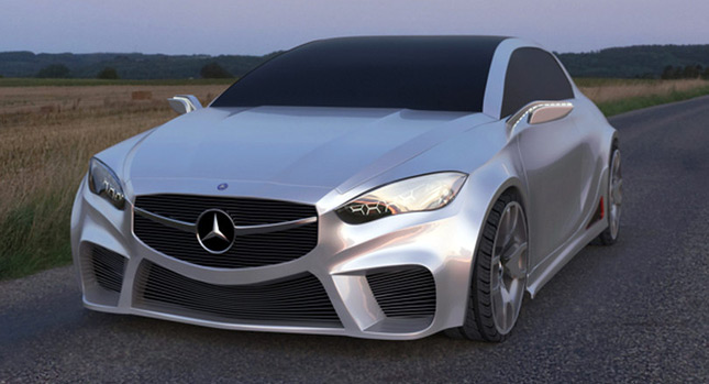  Turkish Designer Imagines a Mercedes-Benz Sub-Compact Hatch to Sit Under the A-Class