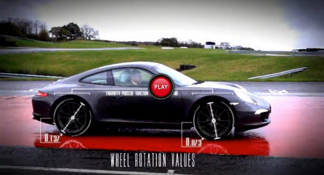  Slippery when Wet: Porsche Demonstrates New 911 Carrera 4 in Adverse Road Conditions