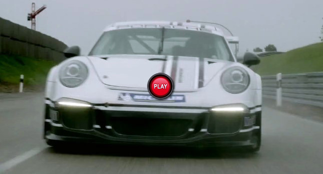  Porsche Teases 991-Based GT3 Cup Racer, Road-Going 911 GT3 Must Be Close