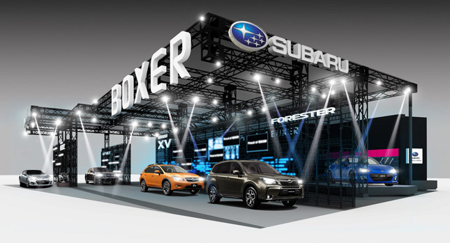  Subaru Announces Debut Models for the 2013 Tokyo Auto Salon, Including Forester and BRZ Concepts