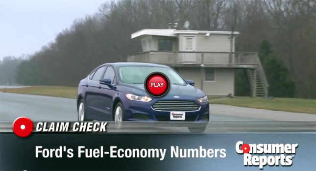  Consumer Reports Slams Ford for Overstating Fusion and C-MAX Hybrids 47MPG Fuel Economy