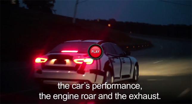  New Video of Maserati Quattroporte Night Testing at Balocco Proving Ground