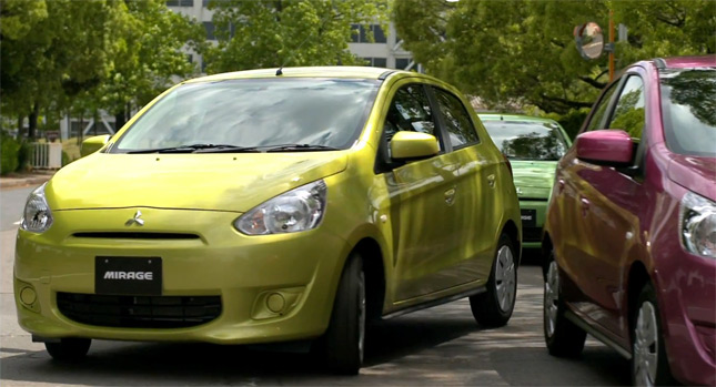  New Mitsubishi Mirage to be Offered in the States with a Three-Cylinder Engine from Fall 2013