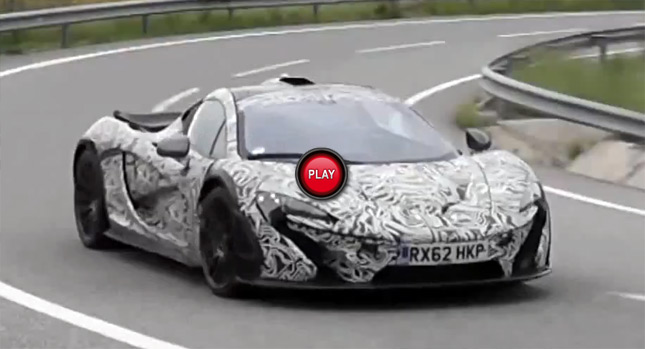  Scoop: McLaren P1 Filmed Testing on the Road, First Glimpse at the Cabin