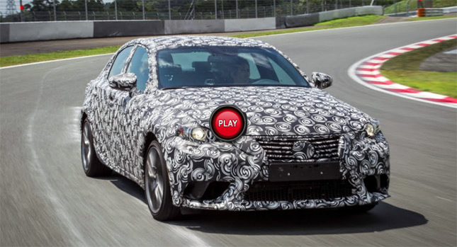 Jay Leno Drives the 2014 Lexus IS Sedan, Gives us a First Peek at the Interior