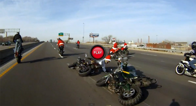 Oh, Kenny; Santa Claus' Bike Stunt Goes Terribly Wrong